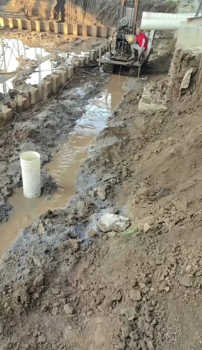 通山工地施工用水井